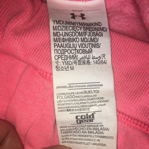 Under Armour Pink Sweatshirt!!! 💕 - Picture 7 of 9